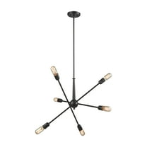 Elk Home 28-Inch Wide Delphine Chandelier, Oil Rubbed Bronze