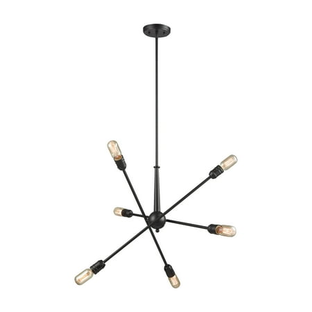 

Elk Home Delphine 28 Wide 6-Light Chandelier - Oil Rubbed Bronze