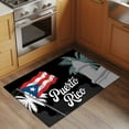thumbnail image 2 of Puerto Rico Flag Front Door Rugs 2x3 ft Modern Art Building Red Blue Flag Palm Trees Small Rug for Entryway Non Slip Washable Bathroom Door Mat Absorbent Floor Mat for Indoor Entrance, 2 of 9