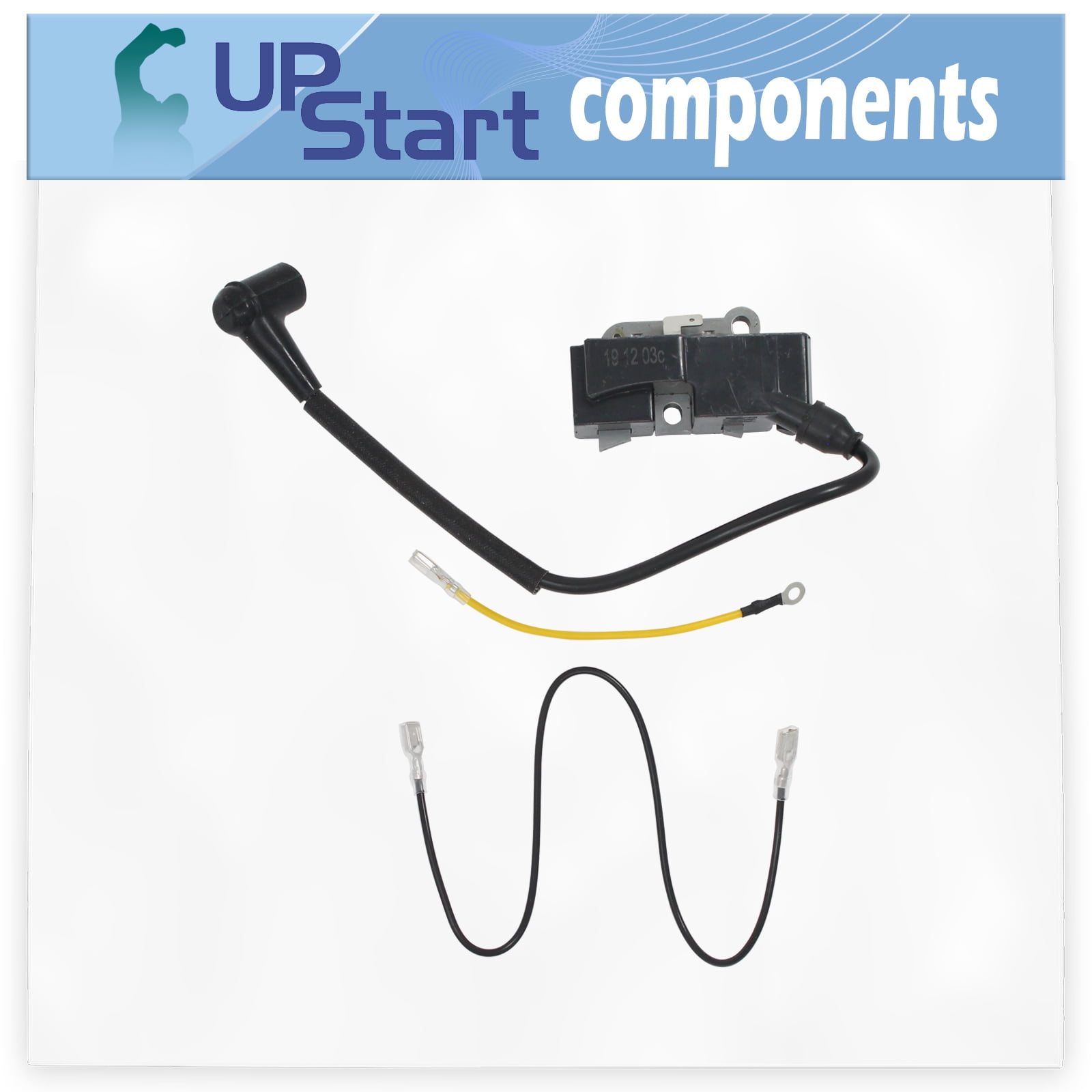 544047001 Ignition Module Replacement for Husqvarna 455 Rancher (2006-02) Chainsaw - Compatible with 537162101 Ignition Coil Assembly