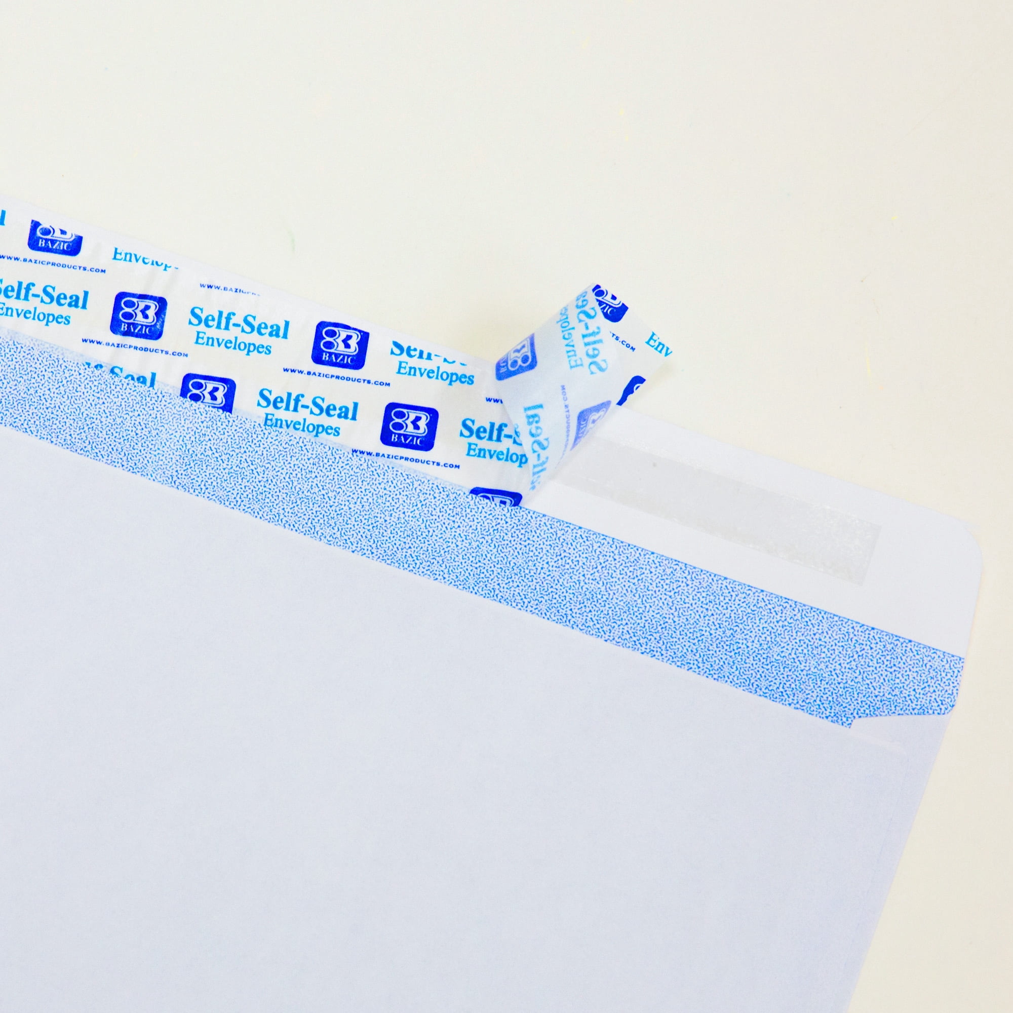 BAZIC Security Self Seal Envelope 4 1/8" x 9 1/2" #10 Tint Mailing Envelopes, 720-Count