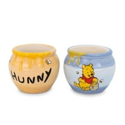 Disney Winnie the Pooh Hunny Pot Sculpted Ceramic Mini Mugs | Set of 2
