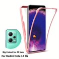 thumbnail image 1 of Double-sided 360 Full Body Dual Layers Phone Cases For Xiaomi 12T Pro 12 13 Lite Redmi Note 12 Pro Plus 12s 12C Dual Layer Phone Cover, 1 of 5