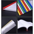 thumbnail image 3 of FloreceBien Cubiertas transparentes para informes con barra deslizante de 14 mm de color sólido (18C, capacidad para 100 hojas), carpeta organizadora de carpetas de archivos de presentación de, 3 of 4