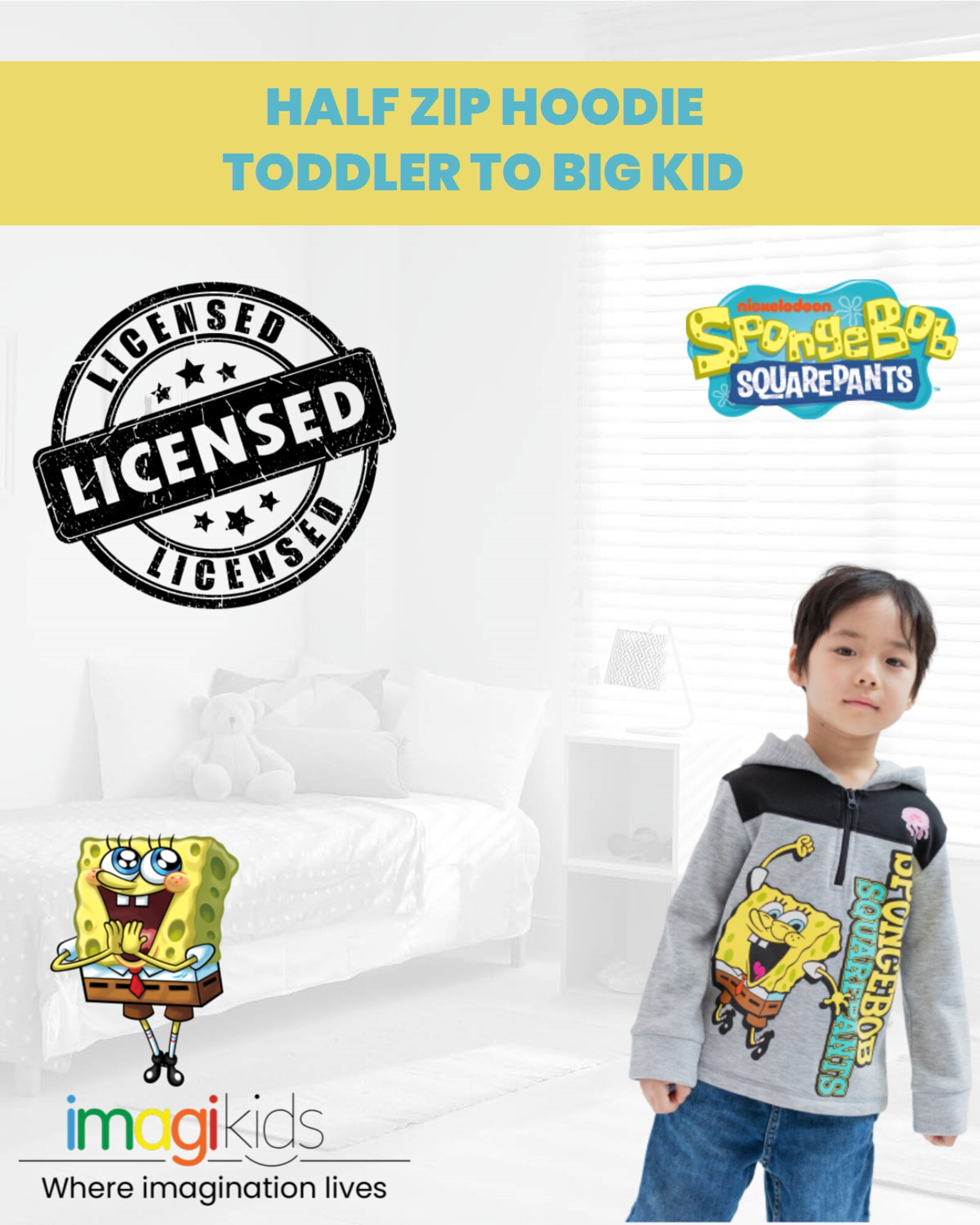 Kids nike sales spongebob hoodie