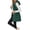 Green, variant on Winter Down Vest Warm Quilted Sleeveless Hooded Coat With Buttons And Zipper For Cold Weather Outdoor Activities