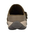 thumbnail image 3 of EASY SPIRIT Womens Brown Mixed Media Removable Cushioned Insole Arch Support Buckle Accent Equinox Round Toe Wedge Slip On Mules 7.5 W, 3 of 4