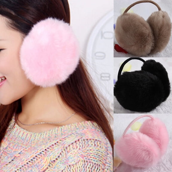 Women Fashion Faux Fur Winter Earwarmers Soft Warm Ear Muffs Accessory Gift