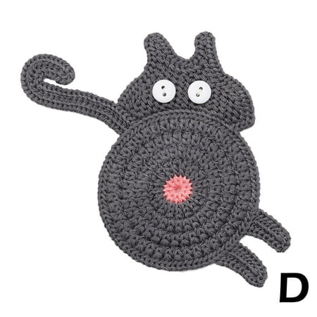 

VOVE Cat Butt Coaster Tea Coffee Cup Coaster Placemats Durable Decoration Bowl D6I3 Posavasos Pad Home Coaster Heat Table H6S7