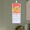 thumbnail image 3 of WRITWAA Clear Printed Snake Year Wall Calendar 2024 - Practical Household Hanging Monthly Planner, 3 of 5