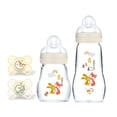 thumbnail image 1 of Paquete de Biberones de Vidrio MAM para Bebé 150ml y 270ml con Flujo Lento y Medio, 1 of 8