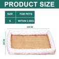 thumbnail image 2 of Lindo tapete para cama para perros, enfriamiento de arena para gatos, colchón para jaula para perros, suministros de cama para mascotas resistentes al desgaste, cama para jaula para mascotas con, 2 of 7