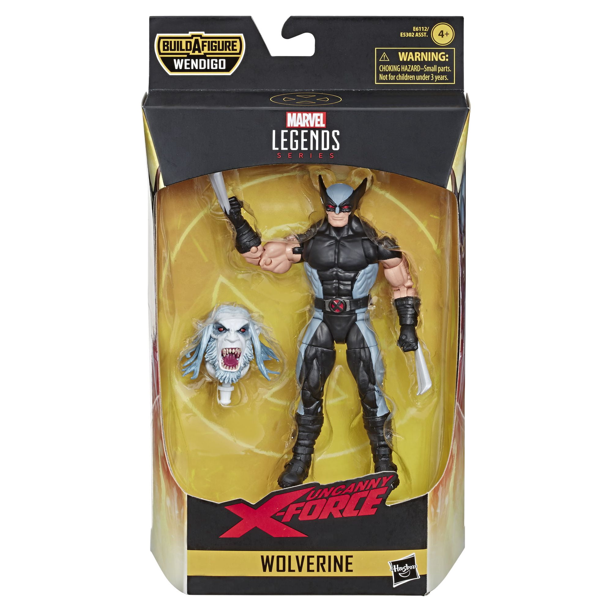Hasbro Marvel Legends Series 6" Collectible Action Figure Wolverine Toy