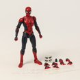 thumbnail image 2 of SHF Spiderman Upgraded Integrated Upgrade Stealth Suit PVC Action Figures Collection Toys Decorative Model Dolls heqiyong LED, 2 of 2