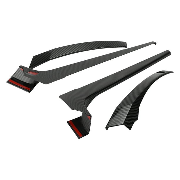 Moldura para palanca de cambios, 4 piezas, tira decorativa para palanca de cambios de coche, moldura interior de coche, durabilidad extendida