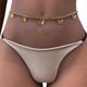 thumbnail image 1 of Delicate Waist Chain for Women for Rhinestone Waist Chain HipHop Punk Jean Chain Women Summer Beach Bikini Party Decors 4 gold plated, 1 of 1