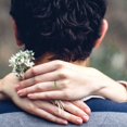 thumbnail image 6 of 0.35 ctw Wedding Band for Women - 18K Yellow Gold Natural Peridot Stackable Eternity Ring, 6 of 6
