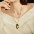 thumbnail image 6 of FaithHeart Medusa Necklace for Women Gold Plated Stainless Steel Ancient Greece Amulet Gothic Snake Pendant Jewelry Gift for Daughter Granddaughter Birthday Christmas, 6 of 10