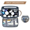 thumbnail image 2 of Neceser de viaje BAGSMART de lona, organizador Dopp Kit azul, 2 of 6