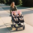 thumbnail image 7 of Roromall Side by Side Double Stroller for Twins, Adjustable Compact Folding Baby Travel Stroller with High Landscape Seat, Lightweight Canopy & Recline for Infant and Toddler, 7 of 7