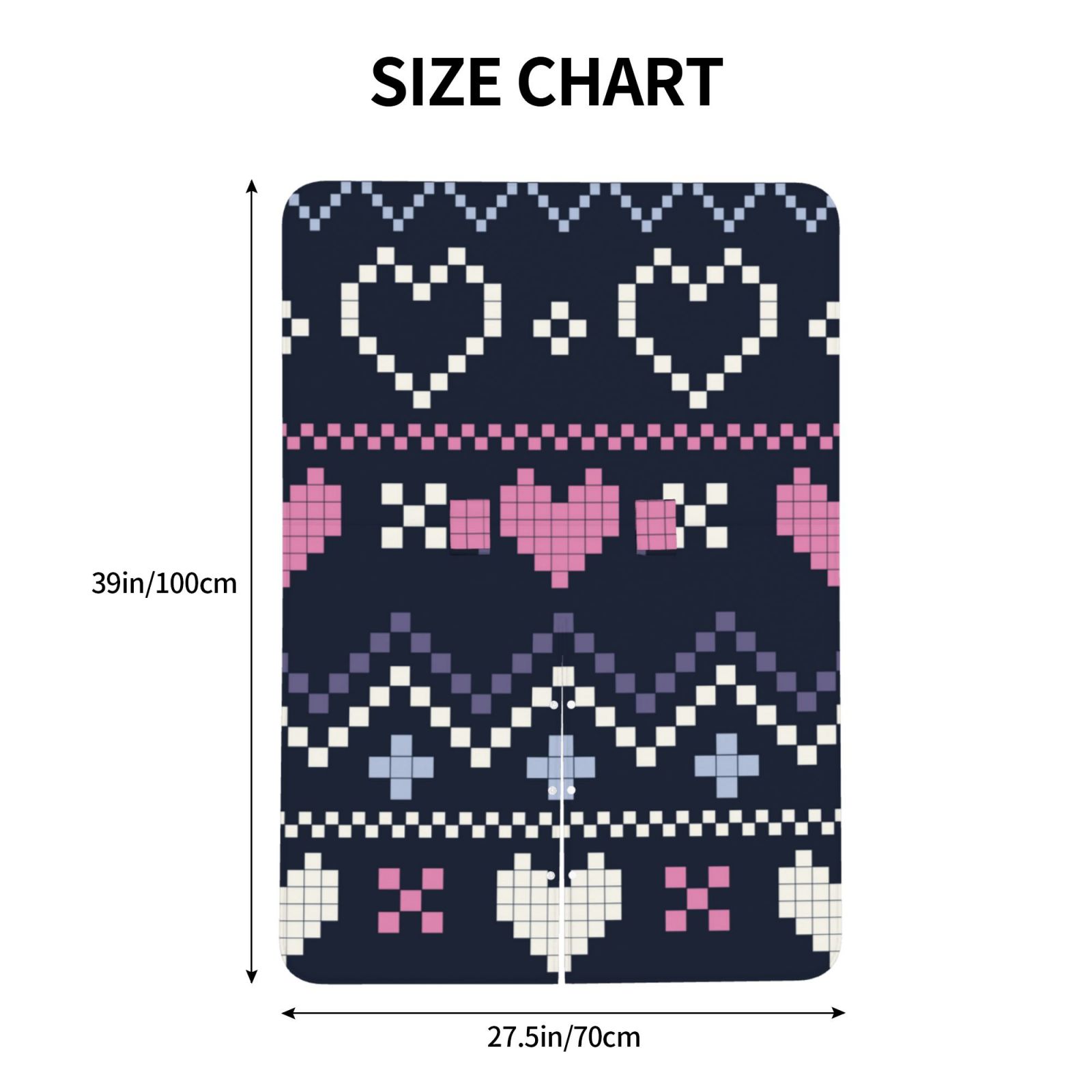 Car Seat Cover Baby - Pixel Heart Winter Breathable Infant Car Seat Cover for Baby Carseat, Lightweight Comfort Baby Essentials Must Haves Newborn Stuff for Girl Boy