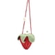 thumbnail image 1 of Bolsa de fresa de punto a mano mini bolso de hombro para compras de fiesta de uso diario, 1 of 9