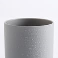 thumbnail image 3 of Laklulu Vaso de baño, soporte para cepillos de dientes, juego de 3, plástico de calidad alimentaria, absolutamente irrompible (blanco, gris, marrón), 3 of 5