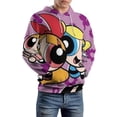 thumbnail image 6 of The Powerpuff Girls Unisex Adult Hoodie Casual Hooded Sweatshirt Pullover Novelty 3D Printed Sweater Jacket L, 6 of 8