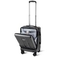 thumbnail image 2 of Costway 20" Front Pocket Carry On Luggage Business Trolley Suitcase w/Double TSA Locks, 2 of 10