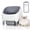 Light Gray, variant on Automatic Self-Cleaning Cat Litter Box with App & 2.4G WiFi – Open-Top, Ultra-Quiet, 10.5L Odor-Free Waste Bin, 7-Layer Safety Sensors, Includes Trash Bags, for Multiple & Large Cats