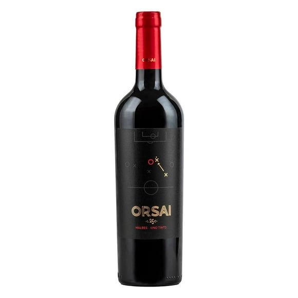 Pack de 6 Vino Tinto Orsai Malbec 750 ml