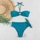 thumbnail image 2 of Trajes de Baño de Bikini de Mujeres Impresos Conjuntos de Bikinis Casuales de 2 Piezas, Traje de Baño de Ocio Sexy para la Playa Y la Piscina, 2 of 7