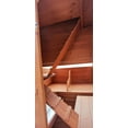 thumbnail image 2 of Omitree 90.6" Large Backyard Wood Chicken Coop Hen House Nesting Box & Run & Cleaning Tray New, 2 of 9