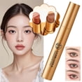 thumbnail image 2 of Three Color Gradient Shimmer Eyeshadow Stick - Long Lasting, Easy Blending, Crease-Free Face Makeup, Eye Shadow for Layered Looks, Smooth Application, 2 of 8
