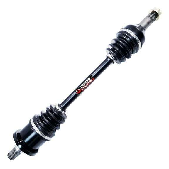Demon Powersports Rear Left/Right Heavy Duty Axle (2011-15) Can Am Commander 800/1000/Max 100, Made of 4340 Chromoly Steel, Dual Heat Treated High Strength, Wider Angles & Molybdenum Grease Precision