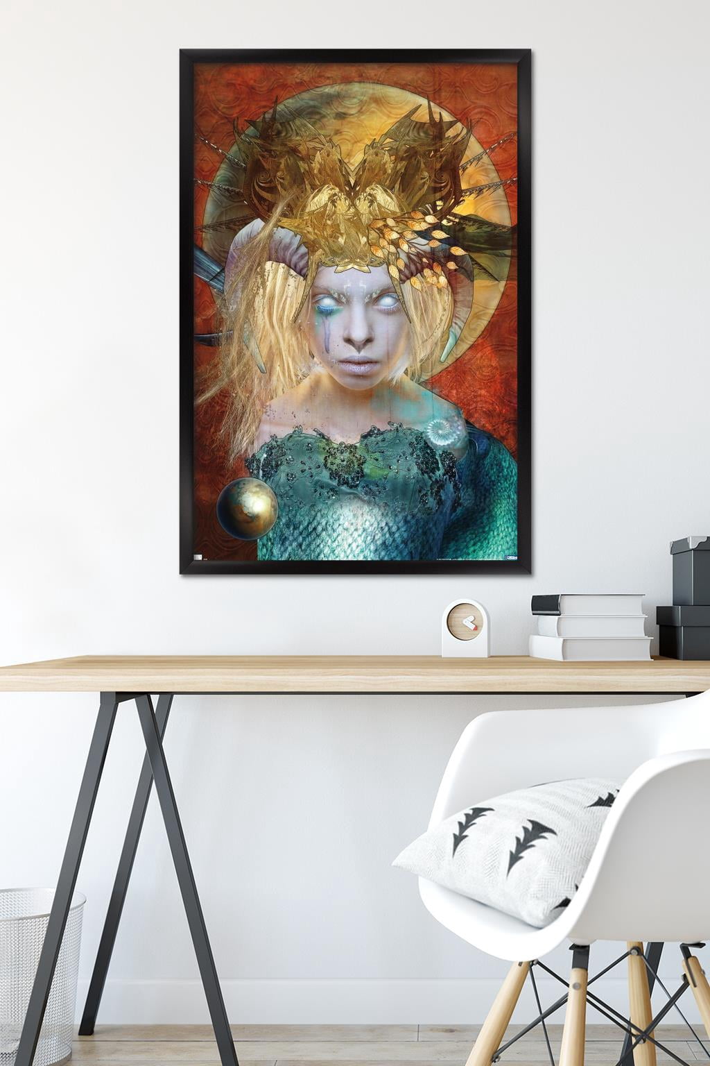Jena DellaGrottaglia: Cosmic Zodiac - Capricorn Wall Poster, 22.375" x 34" Framed