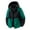 Green, variant on Tiweut Womens' Jackets Windbreak Outdoor Windproof Water Lightweight Long Sleeve Hooded Zipper Color Block Coat Tops Green,L