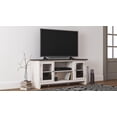 thumbnail image 2 of Signature Design by Ashley Dorrinson TV Stand with Fireplace Option, Two-Tone, Farmhouse Entertainment Center for TVs up to 65" with Glass Doors, 2 of 7