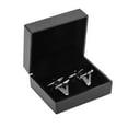 thumbnail image 4 of BodyJ4You 2PC Cufflinks Personalized Initials Letter V Men's Button Shirt Business Gift, 4 of 6