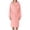 501_Pink, variant on Gifts for Women Cotton Robes for Women Fleece Women's Nightgowns & Sleepshirts Oversize Cute Women's Sleepwear House Womens Robe Coffee