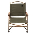 thumbnail image 4 of Silla plegable ultraligera para acampar, silla plegable portátil con respaldo portátil plegable, silla de césped, características líderes en su clase, 4 of 8
