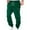 NEW Green, variant on Sweatpants for Men Fashion Joggers Sports Pants Cotton Drawstring Elastic Waist Solid Color Pocket Trousers