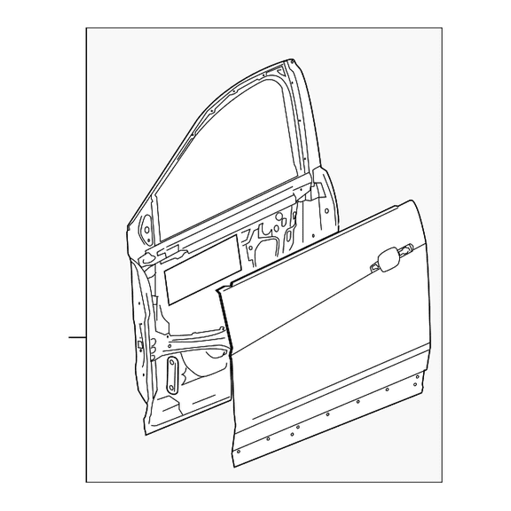 Genuine OE GM Door Shell 22768452