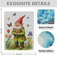 thumbnail image 3 of Diamond Art Kits for Adults - 5d Cheerful Gnome With Spring Blooms Diamond Painting for Adults, Diamond Art for Adults Beginners, Diamond Painting Kits for Adults for Home Wall Decor, 3 of 7