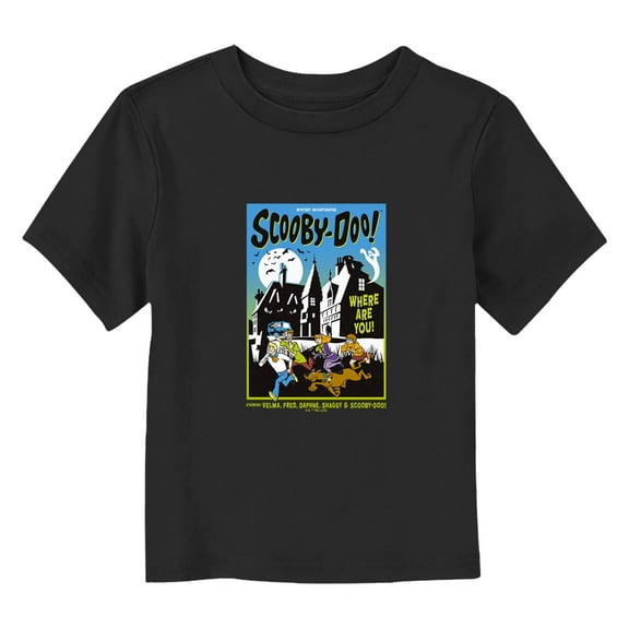 Toddler's Scooby Doo Mystery Haunted House Graphic T-Shirt