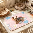 thumbnail image 5 of Pet Cooling Mat Breathable Ice Pad for Dogs Cats Summer Sleeping Mat Non-Slip Washable Pet Cushion for Kennel Sofa Floor Indoor Outdoor Use, 11.81"x15.75", 5 of 7