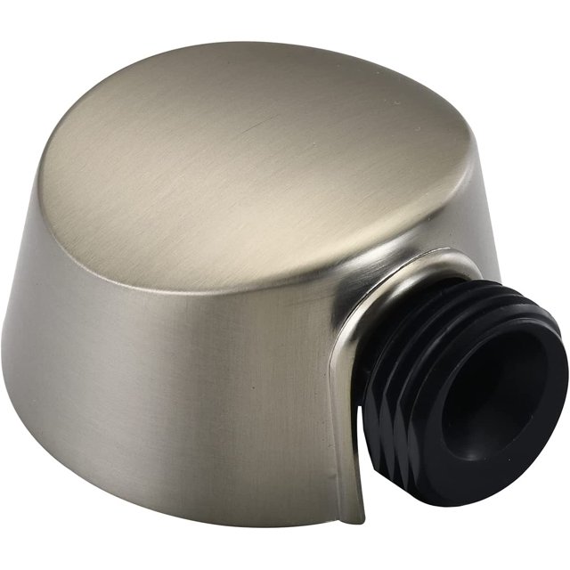 Tearel A725BN Round Drop Ell Handheld Shower Wall Connector Replacement Part for Moen ，Brushed