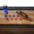 thumbnail image 6 of Hathaway Challenger Shuffleboard Table with Walnut Finish, Hardwood Playfield, Storage Cabinets, 6 of 15
