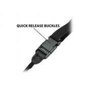 USA Gear DSLR Chest Harness Strap with Quick Release, Compatible with Canon, Nikon, Sony (Black)