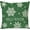 Green, variant on Hello Winter Snowflake Christmas Throw Pillow Cover 18x18 Inch Green Outdoor Christmas Decorations Xmas Seasonal Holiday Decorative Throw Pillow Case for Home Living Room Couch Porch Decor